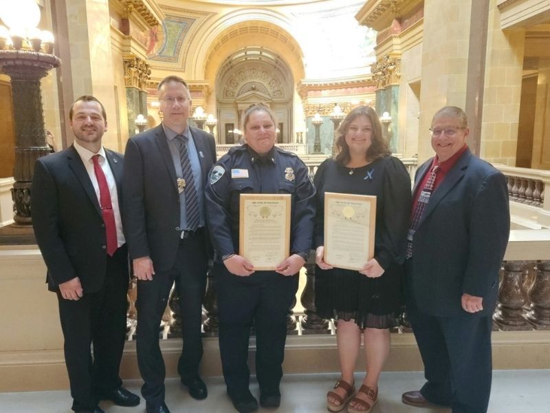 Rep. Armstrong Honors Slain Officers As 75th District’s First Responders Of The Year