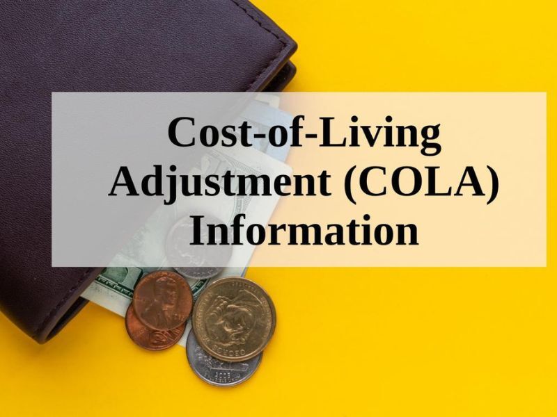 Cost-Of-Living Adjustment Information For 2024