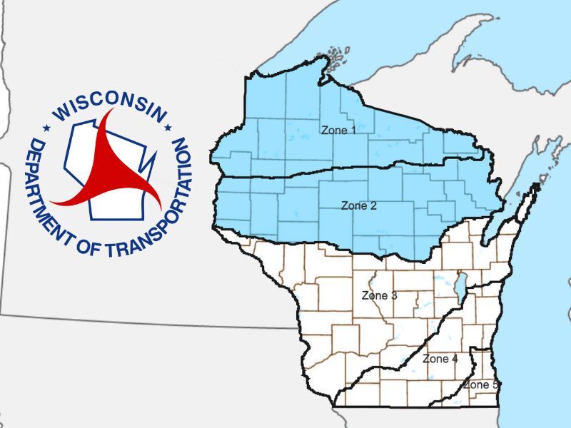 Frozen Road Law Begins Thursday For Northern Half Of Wisconsin