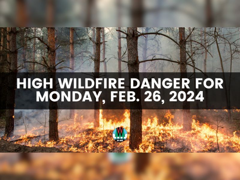 Wisconsin Experiencing High Fire Danger Statewide