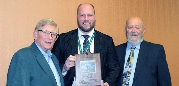 Rep. Milroy Named 'Conservation Legislator of the Year' by Wisconsin Wildlife Federation