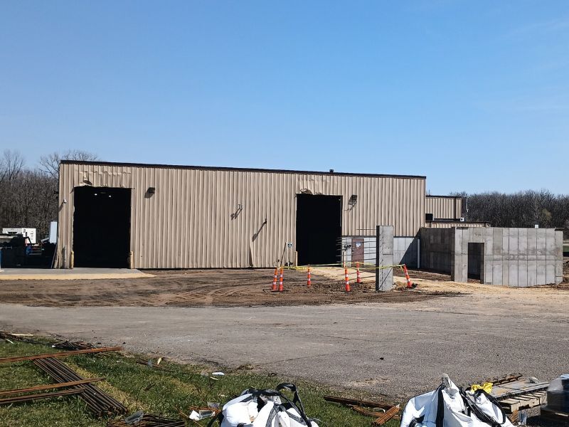 Polk County Recycling Center Remodel Underway