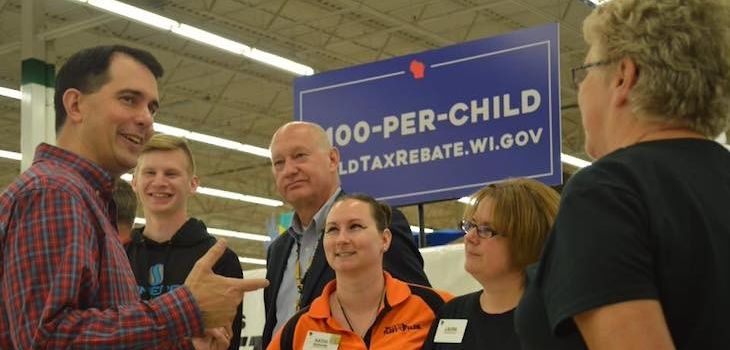 Gov. Walker Announces Launch of ChildTaxRebate.wi.gov
