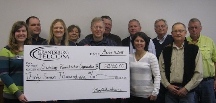 Grantsburg GRO Gets $37,000 Grant for Community Projects