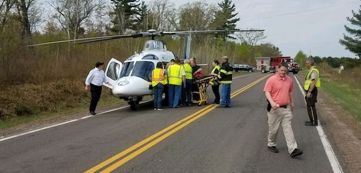 Driver Dies from Injuries Sustained in Motorcycle Vs. Deer Crash in Polk Co.