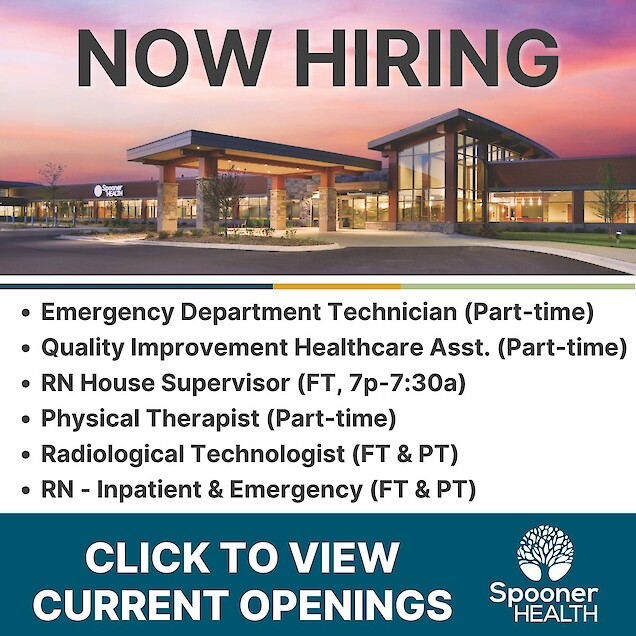 Spooner Health Job Openings