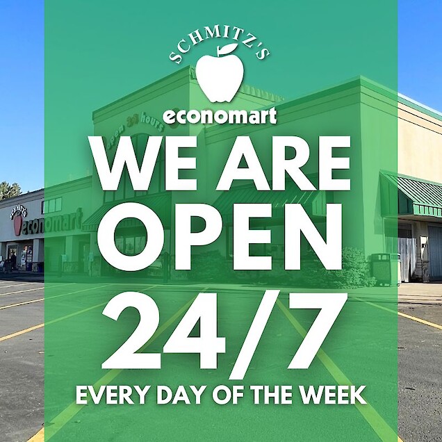 Economart is Open 24/7!