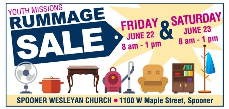 Rummage Sale This Friday & Saturday!