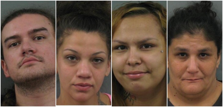 Investigation, Search Warrant Results in Four Arrests in Sawyer County