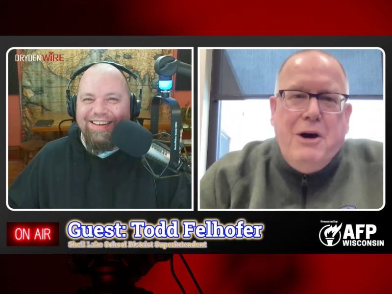 WATCH: Shell Lake Superintendent Todd Felhofer Discusses School Referendum On DrydenWire Live!