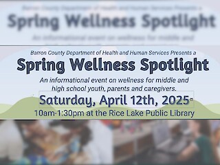 Join Us For The Spring Wellness Spotlight Event On April 12th Article Image