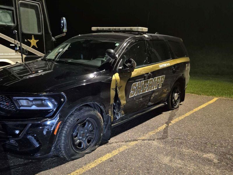 UTV Hits Polk County Squad, Flees Scene In Early Morning Crash