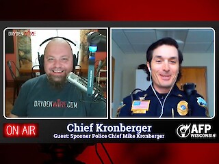 Spooner’s Top Cop Talks Policing, Community, And More On DrydenWire Live! Article Image