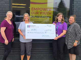 Burnett Medical Center’s Go For The Gust Race Raises $1,860 For Youth Prevention Coalition Article Image