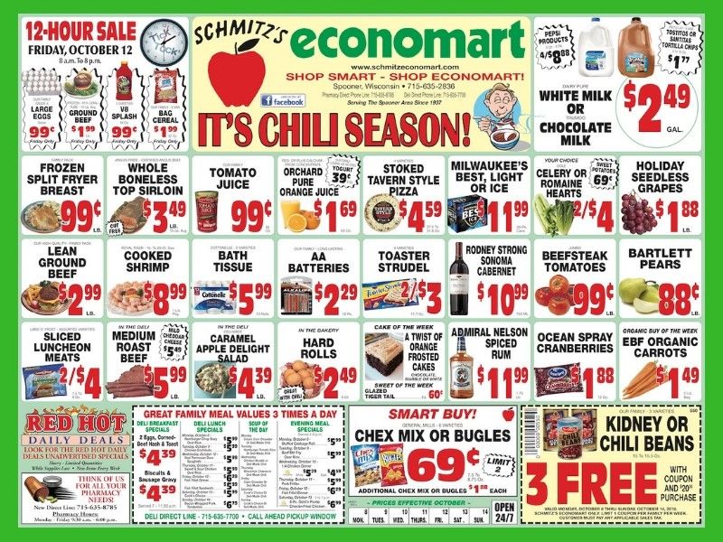 'It's Chili Season' (Plus 12-Hour Sale) All in This Week's Flyer from Economart
