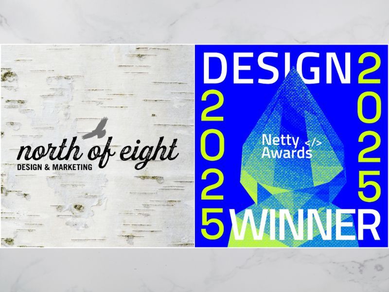 North Of Eight Design & Marketing Wins Netty Award For Best Small Agency In Design