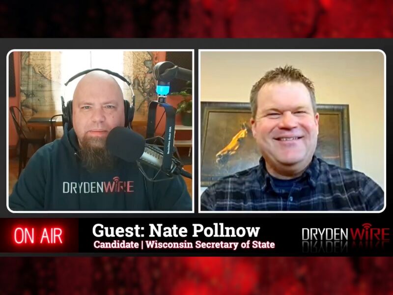 Nate Pollnow Discusses Wisconsin Secretary Of State Race On DrydenWire Live