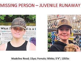Police Seeking Missing Juvenile Last Seen in Osceola, Wisconsin