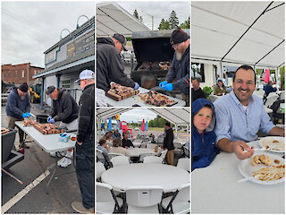 Pig Roast Fundraiser Draws Crowd, Raises Nearly $2,000 for Shell Lake’s 3rd of July Celebration Article Image