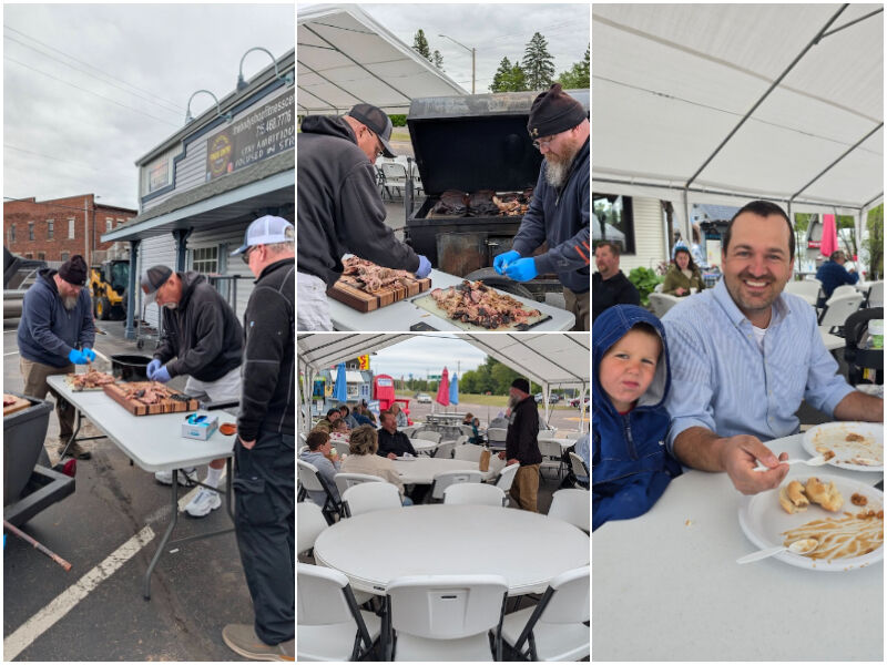 Pig Roast Fundraiser Draws Crowd, Raises Nearly $2,000 for Shell Lake’s 3rd of July Celebration