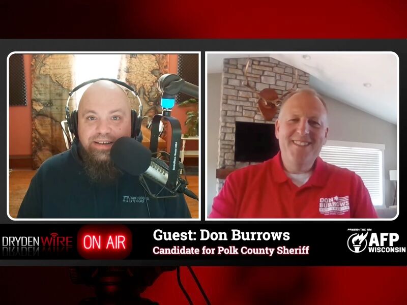 Don Burrows Discusses Sheriff Campaign on 'DrydenWire Live'