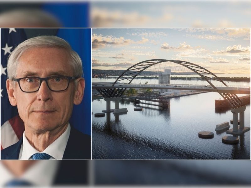 Gov. Evers, Sen. Baldwin Celebrate Groundbreaking of Long-Anticipated Blatnik Bridge Project in Superior