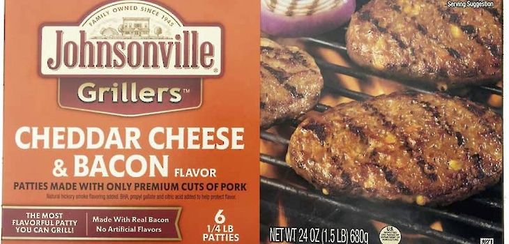 Johnsonville Recalls Pork Patty Products Due To Possible Foreign Contamination