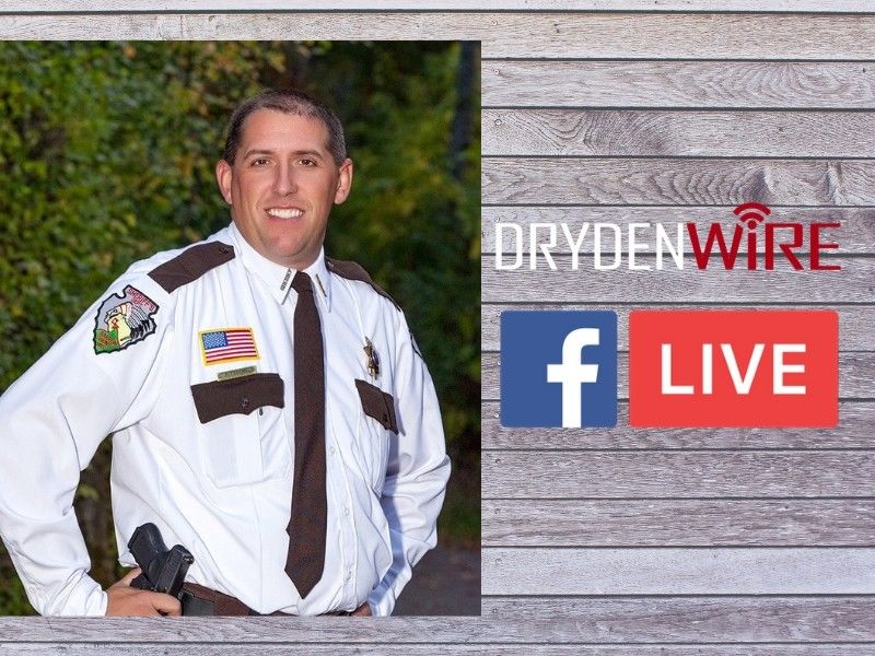 This Week's Guest on DrydenWire Live: Sheriff Chris Fitzgerald