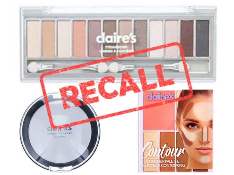 Claire’s Stores Announces Voluntary Recall Of Three Make-Up Products
