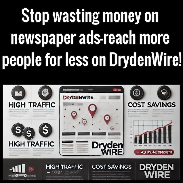 Reach more people for less on DrydenWire!